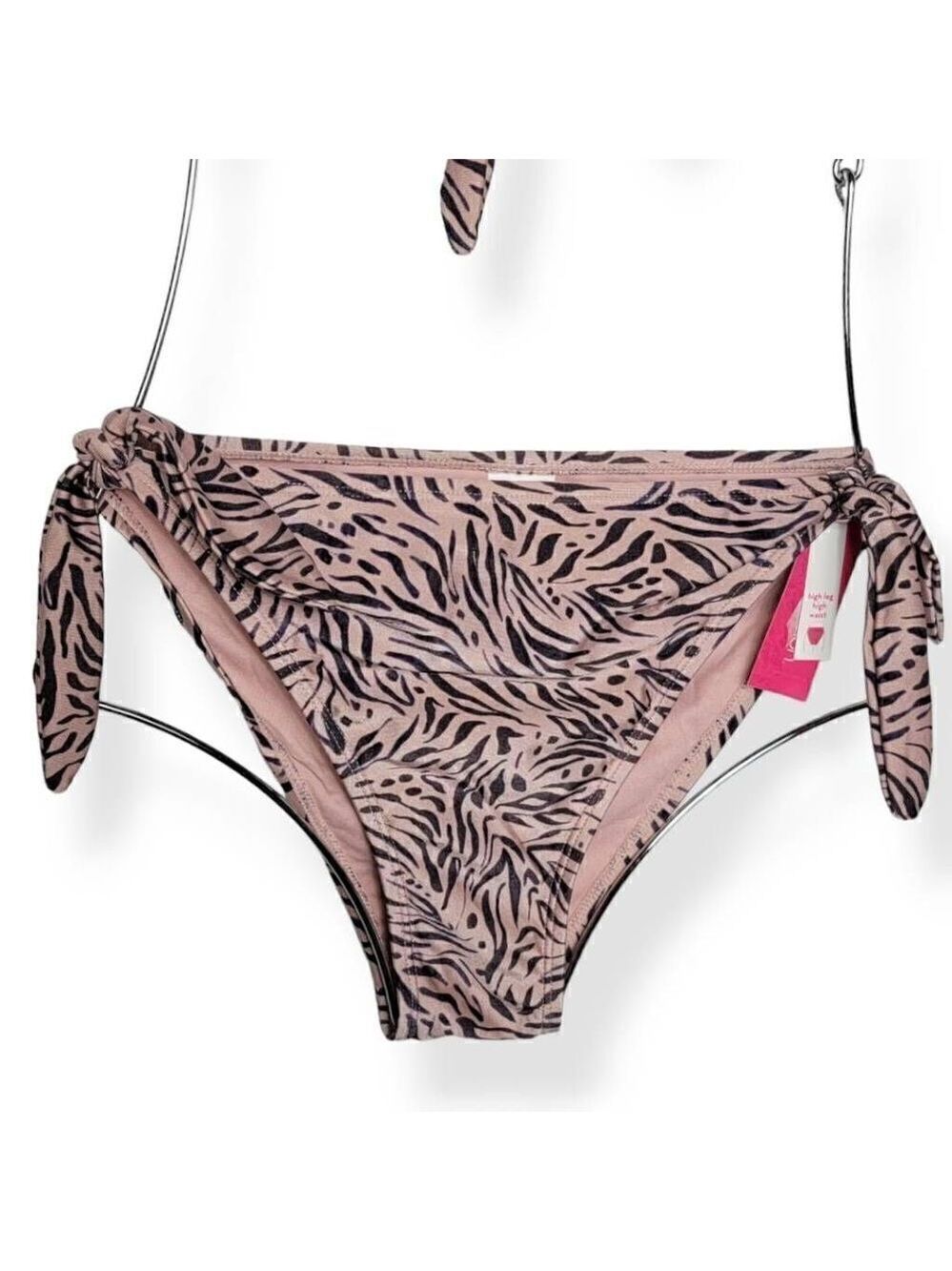 Xhilaration High Leg Bikini Bottom Medium (4-6)
